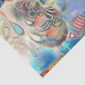 Papier Mousseline Répétition de Doodling Mind (Détail)