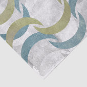 Papier Mousseline Répétition géométrique III (Détail)