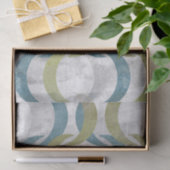 Papier Mousseline Répétition géométrique III (Cadeau)