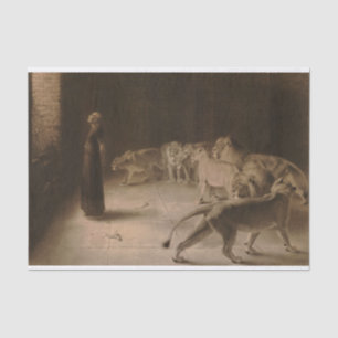 Papier Mousseline Réponse de Daniel au roi par Briton Rivière
