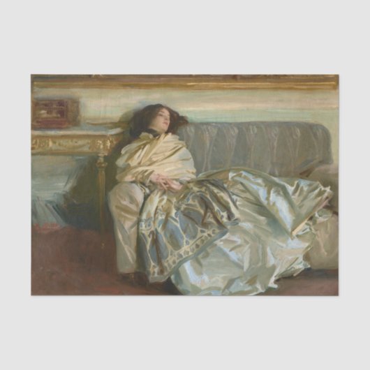 Papier Mousseline Repos de John Singer Sargent (Recto)