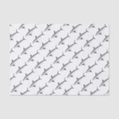 Papier Mousseline Requin cailon (Recto)