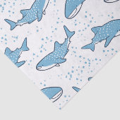 Papier Mousseline Requin de baleine étoilé (lumière) (Détail)