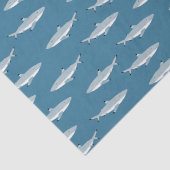 Papier Mousseline Requin noir à pointe noire (Détail)