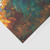 Papier Mousseline Requin Sous L'Eau Avec Découpage De Méduse (Détail)