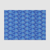 Papier Mousseline Requins affamés  (Recto)