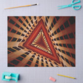 Papier Mousseline Réseau d'Imaginaires 3D Conception graphique fract (Artisanat)