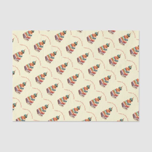 Papier Mousseline Réserver Anniversaire Enfants Lecture (Recto)