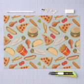 Papier Mousseline Restauration rapide Aliments en boîte Pizza Burger (Artisanat)