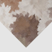 Papier Mousseline Résumé Brun Crème (Détail)