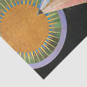 Papier Mousseline Retable, Groupe X, No.1 par Hilma af Klint (Détail)