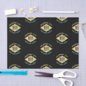 PAPIER MOUSSELINE RETARD 1797 LE PREMIER DRAPEAU D'ÉTAT (Artisanat)