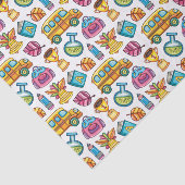 Papier Mousseline Retour À L'École (Détail)