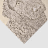 Papier Mousseline Retriever de Chesapeake Bay Peinture originale de (Détail)