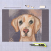 Papier Mousseline Retriever du Labrador    (Artisanat)