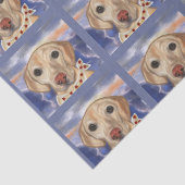 Papier Mousseline Retriever du Labrador (Détail)