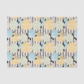 Papier Mousseline Rétro, abstract flowers (Recto)