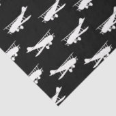 Papier Mousseline Retro Airplane Design Antique Plane Art Aviation (Détail)