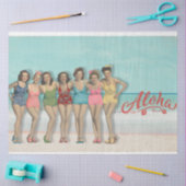 Papier Mousseline Retro Bathing Beauties Decoupage Tissue Paper (Artisanat)