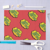 Papier Mousseline Retro Comic Style de livre Bonne année (Artisanat)