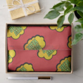 Papier Mousseline Retro Comic Style de livre Nouvel An (Cadeau)