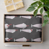 Papier Mousseline Retro Diner Milkshake Motif (Cadeau)