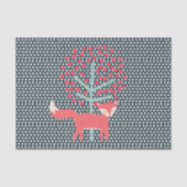 Papier Mousseline Rétro Fox (Recto)