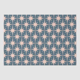 Papier Mousseline Retro Midsiècle moderne les années 50 Starburst Mo