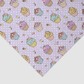 Papier Mousseline Rétro motif de bonbons (Détail)