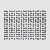 Papier Mousseline Rétro motif de Tiki (Recto)