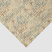 Papier Mousseline Rétro motif géométrique 2 (Détail)