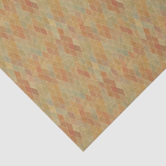 Papier Mousseline Rétro motif géométrique 2 (Détail)