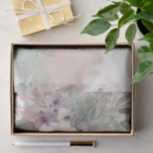 Papier Mousseline Retro Pastel Floral Chic Charm Découpage Imprimant (Cadeau)