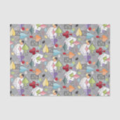 Papier Mousseline Retro Poker (Recto)