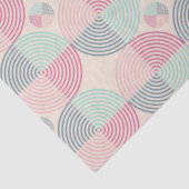 Papier Mousseline Rétro spiral vibes (Détail)