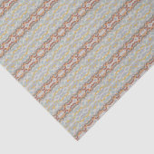 Papier Mousseline Retro Summer Geometric Color Block Pattern Design (Détail)