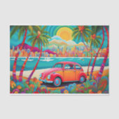 Papier Mousseline Retro Summer Ride (Recto)