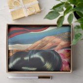 Papier Mousseline Retro Tattoo Beach Pin-up (Cadeau)