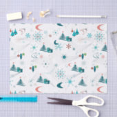 Papier Mousseline Retro Un Noël Go-Go (Artisanat)