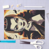 Papier Mousseline Rétro Vampire femme (Artisanat)