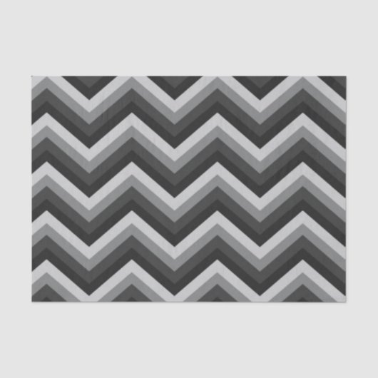 Papier Mousseline Rétro zigzag Chevron de motif (Recto)