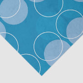 Papier Mousseline Rétros cercles (Détail)