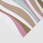 Papier Mousseline Rétros rayures (Détail)