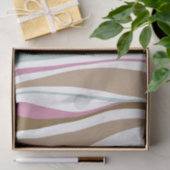 Papier Mousseline Rétros rayures (Cadeau)