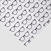 Papier Mousseline Rétros verres de cadre noir (Détail)