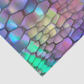 Papier Mousseline Rêve d'art mural bleu brillant (Détail)