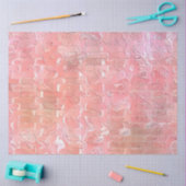 Papier Mousseline Rêve d'art rose floral (Artisanat)