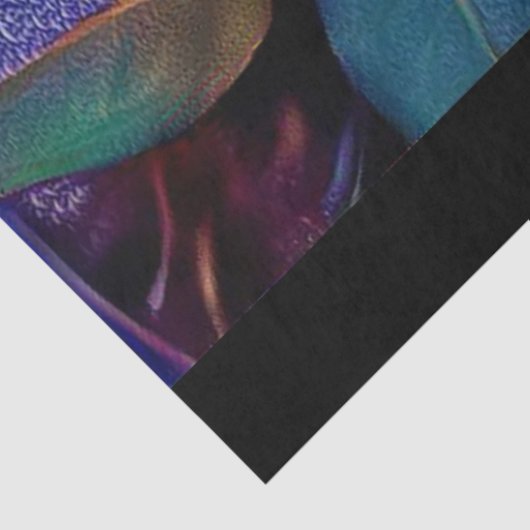 Papier Mousseline Rêve d'art Rose unique brillant (Détail)