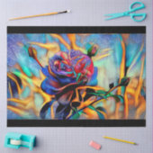 Papier Mousseline Rêve d'art Rose unique brillant (Artisanat)