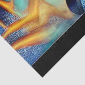 Papier Mousseline Rêve d'art Rose unique brillant (Détail)